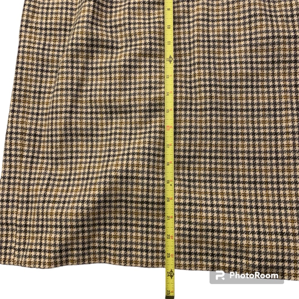 Caroline Charles London 100% Wool Skirt Tweed UK Size 12 / US Size 8 - Picture 9 of 10